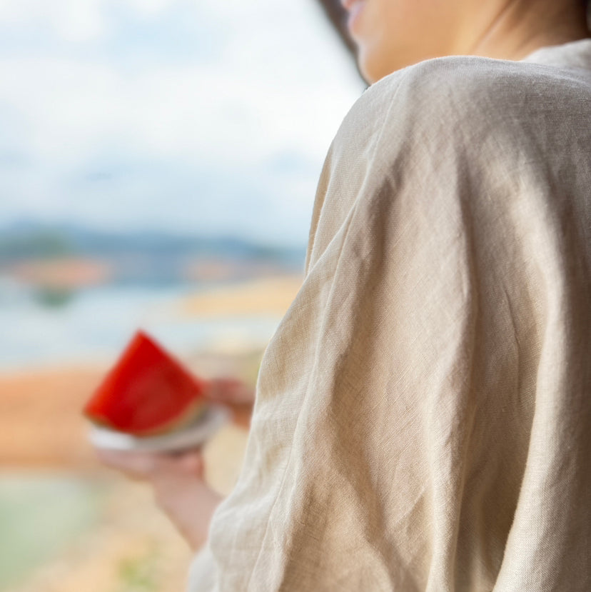 Linen Zen Top