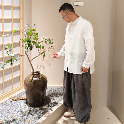 Men's Linen Zen Top