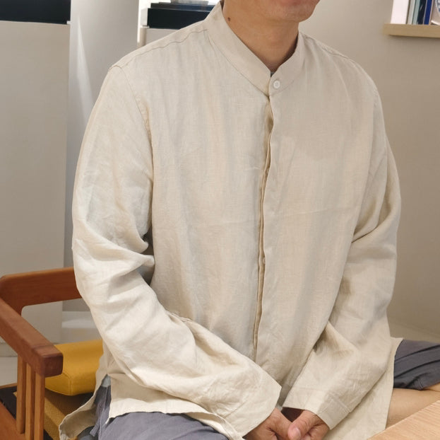 Men's Linen Zen Top