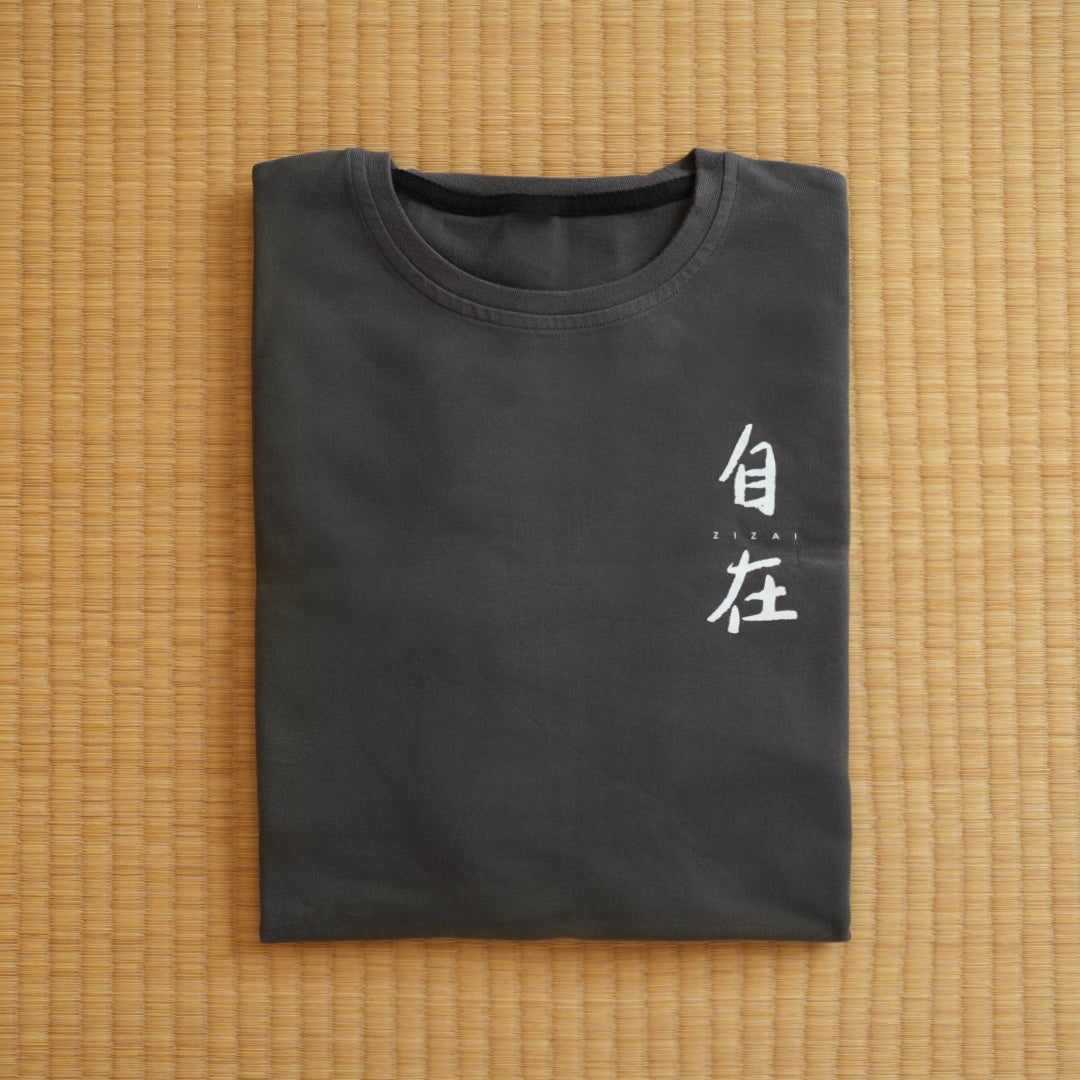 Zizai Grey Long-Sleeve Top